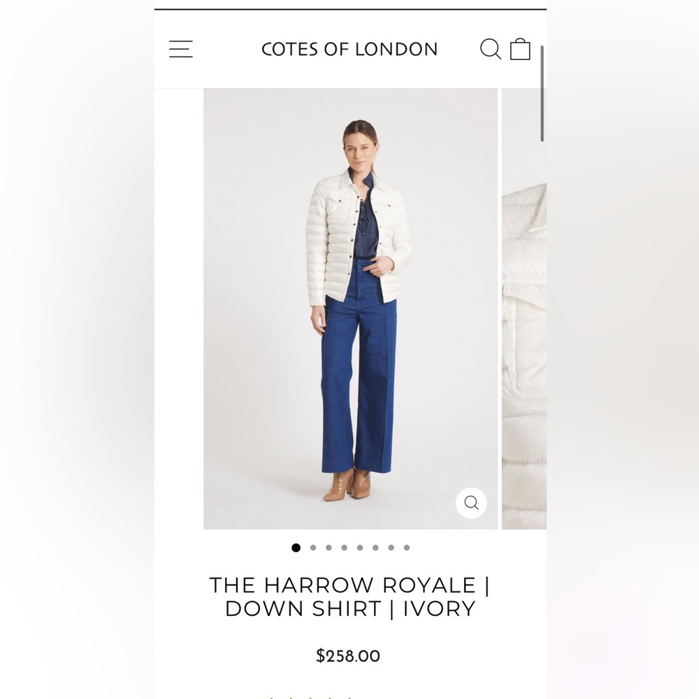 NWT!! Cotes of London down jacket! - Picture 8 of 8